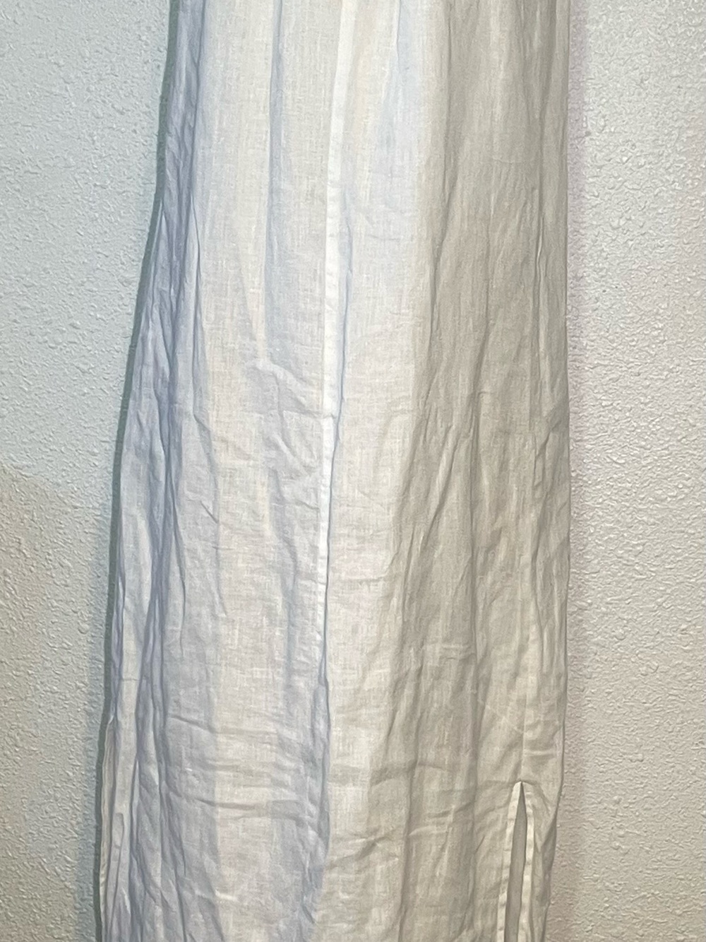 J.crew women’s white linen Lightweight Maxi Dress size medium - Picture 4 of 10